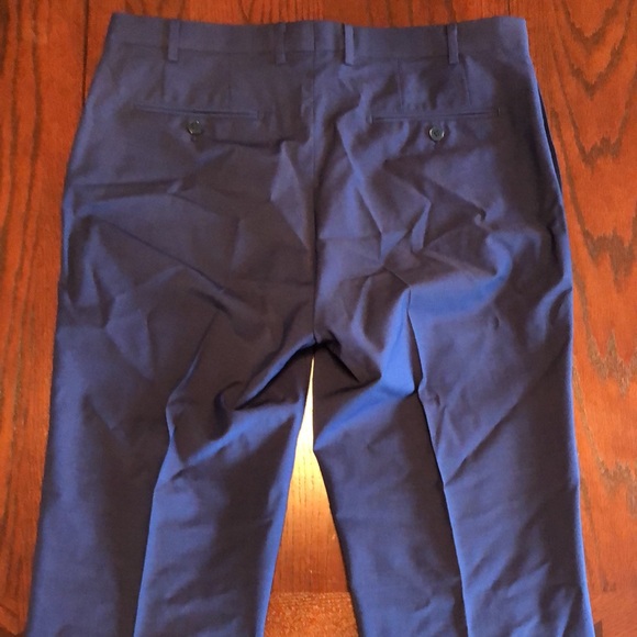 Men’s Calvin Klein Navy Blue Suit 42L - Picture 14 of 17